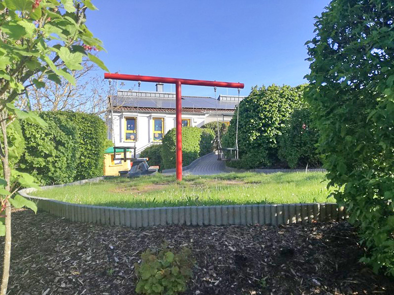 Spielplatz: 2. Ebene Schaukel